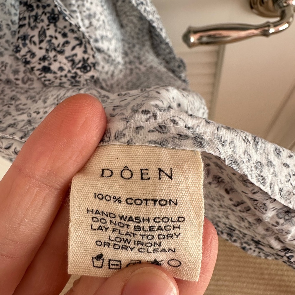 DÔEN Floral Robe - Picture 4 of 5
